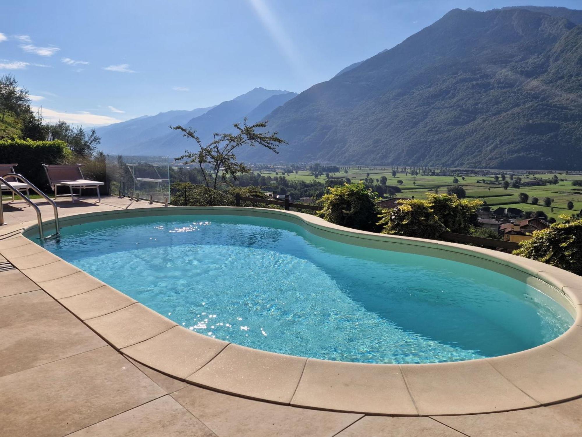 Apartment Valley View Pool Apartment By Interhome Ardenno Exterior foto