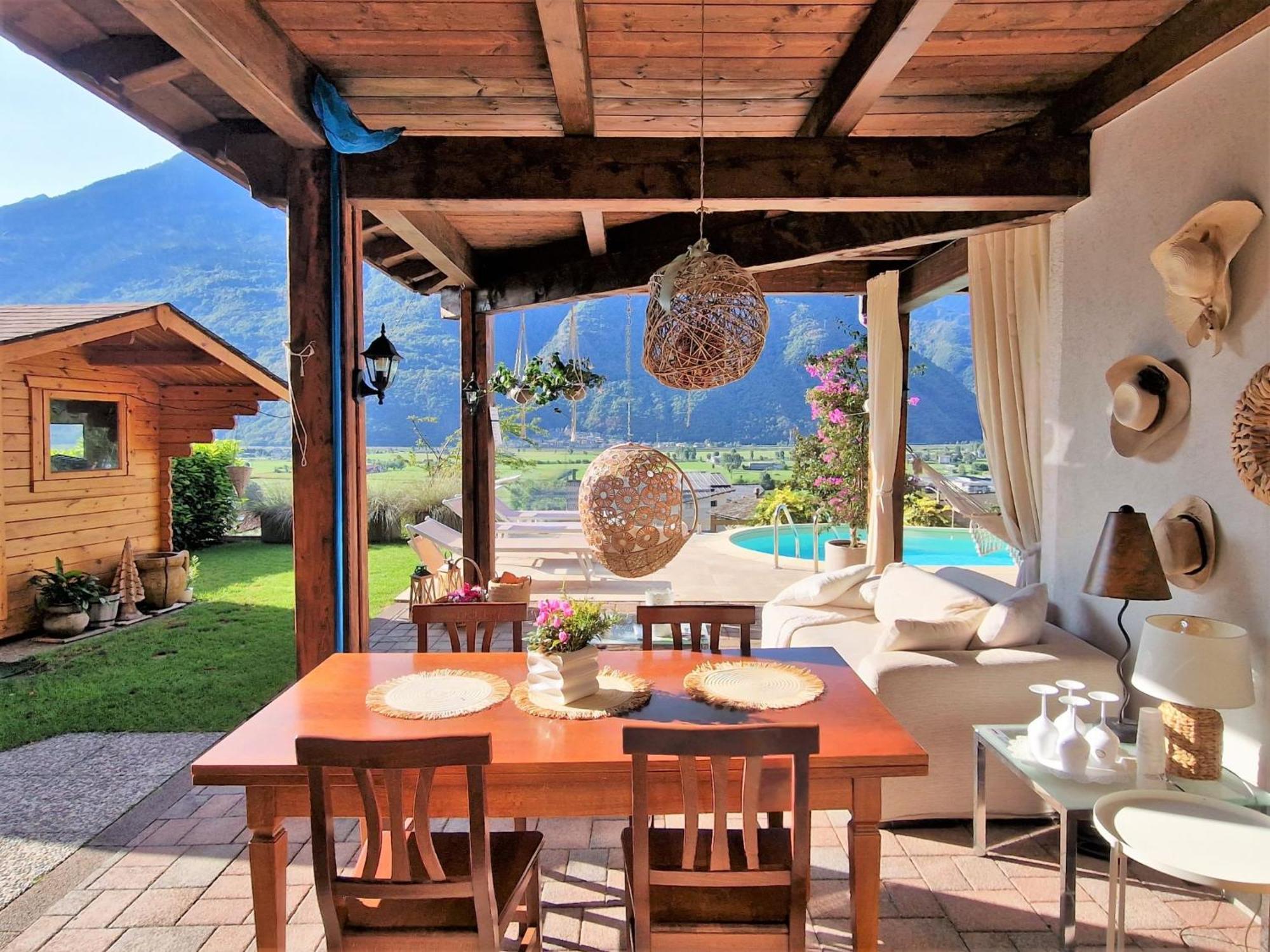 Apartment Valley View Pool Apartment By Interhome Ardenno Exterior foto